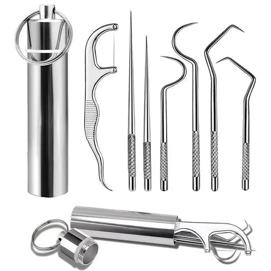 Dentasteel: Stainless Steel Pocket Floss Kit